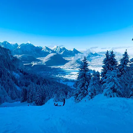 Ferienwohnung Koenigsschloss Schwangau Esterno foto